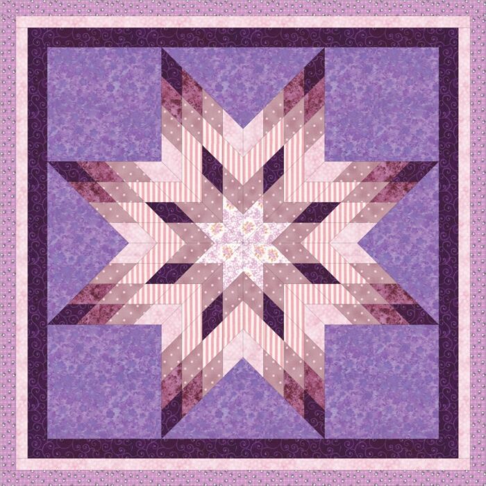 Pattern # EPP 08 Lone Star Quilt