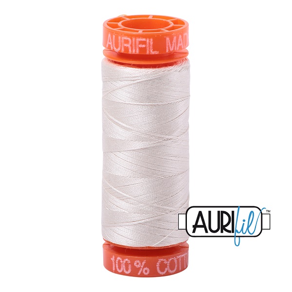 AURIFIL 50 WT Cotton Thread 2311 Muslin — Lina Patchwork