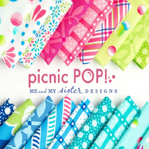 støn Mary Excel MODA Mini Charm 'Picnic POP' 2.5" — Lina Patchwork