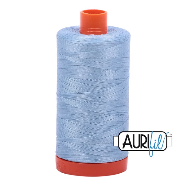 AURIFIL MAKO 50 Cotton Thread 2715 (L) Robin's Egg — Lina Patchwork