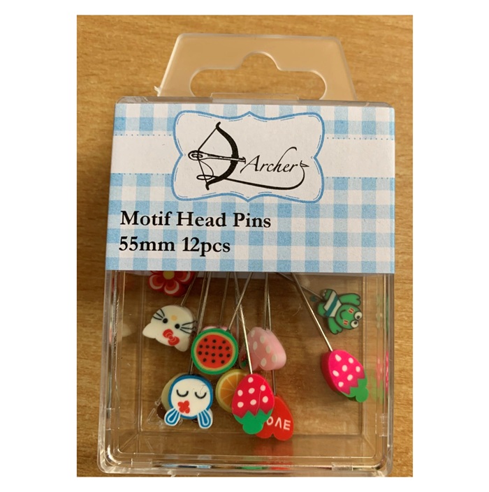 Novelty Motif Head Pins