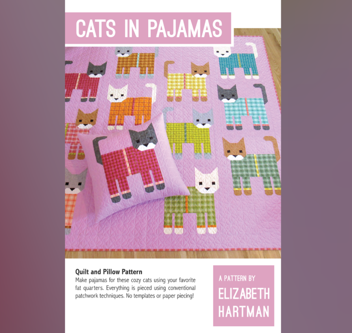Elizabeth Hartman 'Cats in Pajamas' sewing pattern