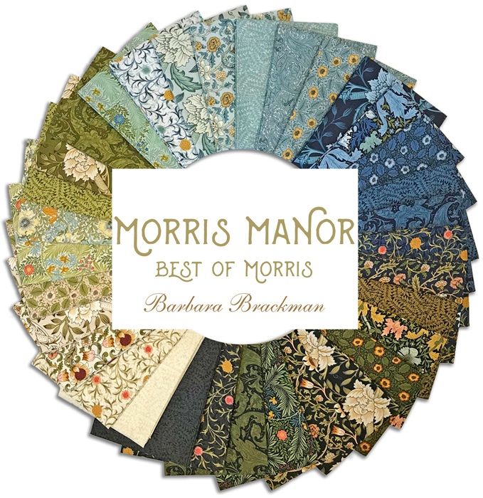 MODA Mini Charm 'Morris Manor' 2.5"
