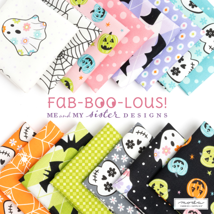 MODA Mini Charm 'Fab-boo-lous!' 2.5"